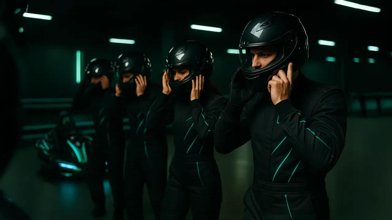 Motorcity Electric Karting Hero Background